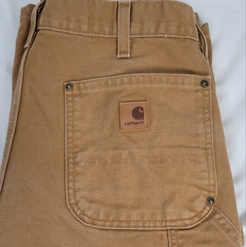 Carhartt Men's Tan Work Pants Size 34X32 - Picture 13 of 13